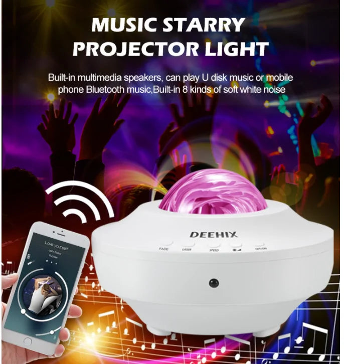 Aurora Starry Sky Projector Night Light